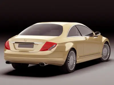 Mercedes CL 2007 3D model