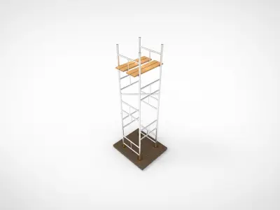 Scaffolding 3D model 5