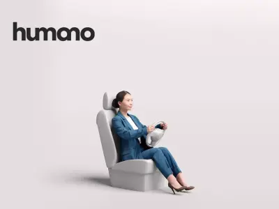 Humano Driving Woman 2011-5 3D model