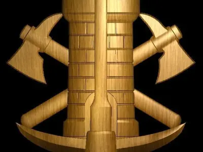 Ukrainian Army Corps of Engineers 3D print model