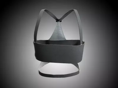 CG Star Top Low-poly 3D model