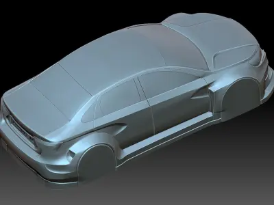 Lada Vesta 3D print model