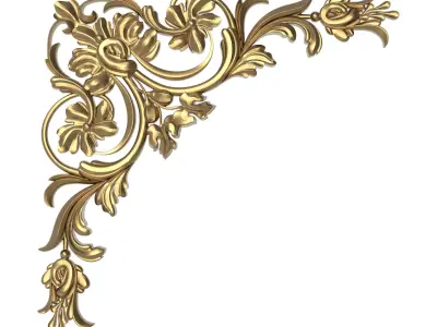  decorative pattern ready for 3D printing 3D model 431