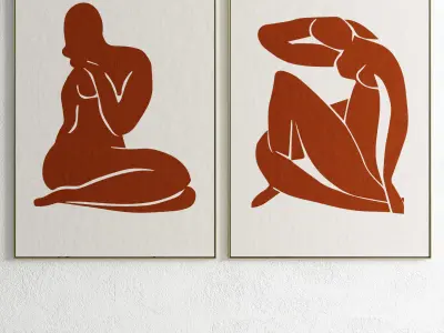 Photo Frame 183 Low-poly 3D model