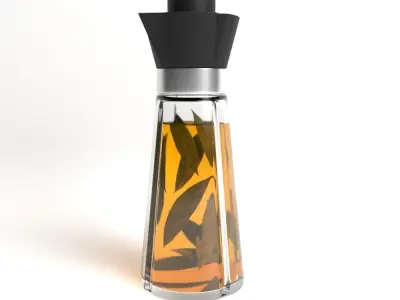 Oil Bottle 3D model