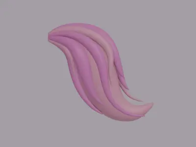 Tail model 3D model