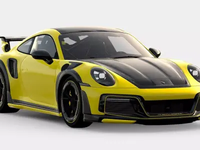 Porsche 911 Turbo S Techart GTstreet R 3D model