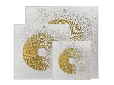 Modern Abstract Painting abas182 3D model