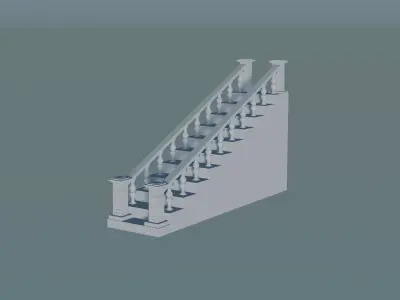 Staircase 3D print model