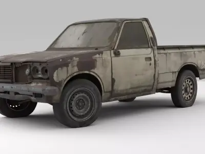 Old Truck  3D model