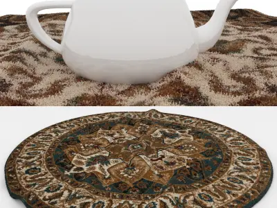 Rugs No 526 Low-poly 3D model