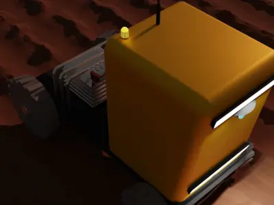 Robo-Tractor 3D model