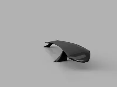 Mazda RX7 Veilside Spoiler 3D print model