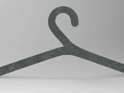 Stick Hanger Low-poly 3D model