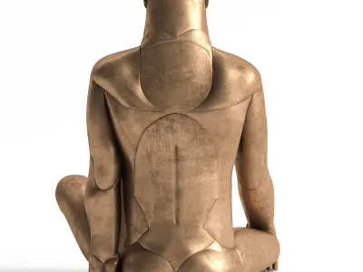 Gorille de Surete 3D model