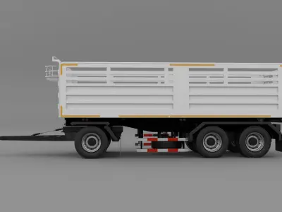 Trailer Dump Only 3D model
