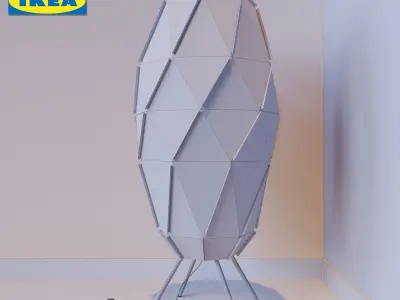 IKEA SJOPENNA Floor lamp 3D model