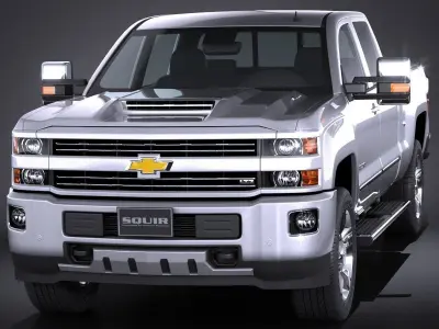 Chevrolet Silverado HD 2017 3D model