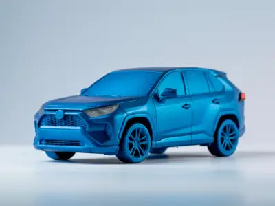 Toyota Rav4 3D Car Model 3D print model