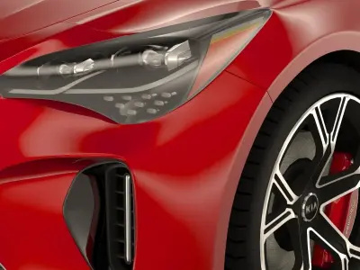 KIA Stinger GT 3D model
