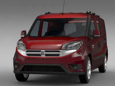 Ram ProMaster City Wagon SLT 2017 3D model