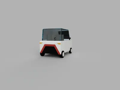 Small car  3D model
