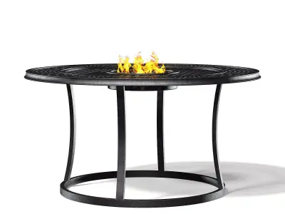 Barbecue Table 3D Model 3D model