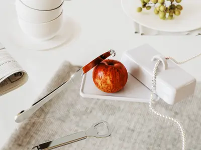 Glass Tables rr 3D model