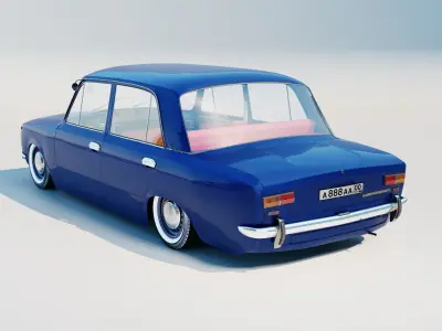 Lada 2101 3D model