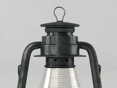 Oil Lantern 2 3D model