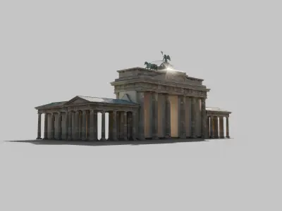 Brandenburg Gate 3D model