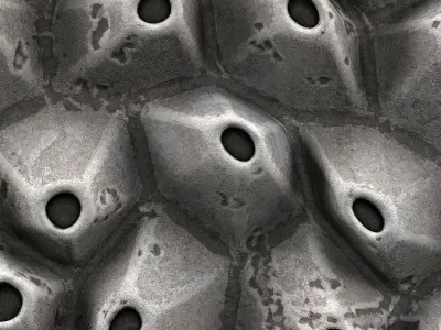 Panel hole coral n1 3D model