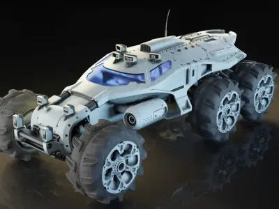 Mass effect Nd1 Nomad 3D print model