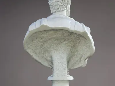 Bust of Commodus Emperor 3D model