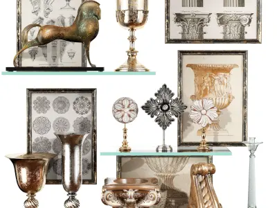 Decor set 51 3D model
