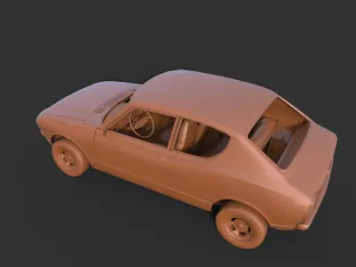 Datsun 100A  3D print model
