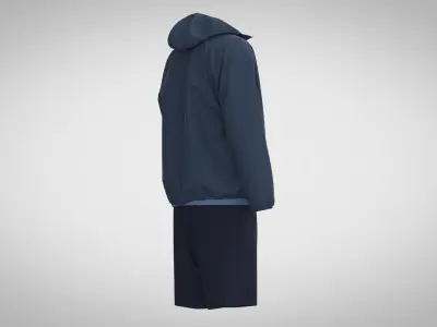 Casual Sport Outfit 3D model