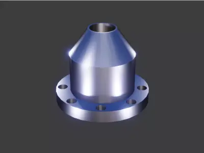 Mechanical Reducer 3D Model 3D model