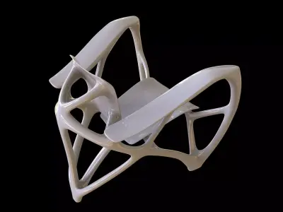 Bone Armchair 3D print model