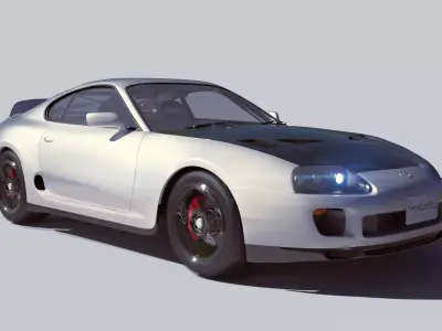 Toyota Supra 3D model