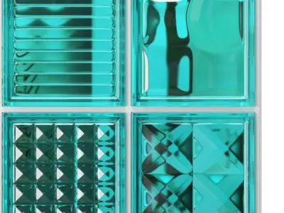 Glass blocks 2 3D model