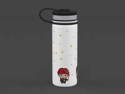 Water Bottle 3D model 42