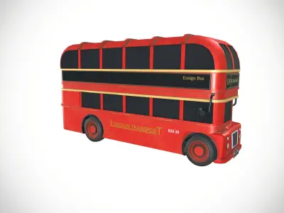 Double Decker Bus  3D model