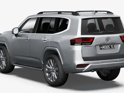 Toyota Land Cruiser 2022 3D model