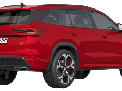 Skoda Kodiaq RS 2025 3D model