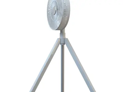 Balmuda Green Fan Low-poly 3D model