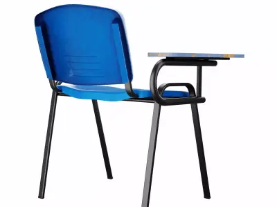 Classroom Chair 3D model
