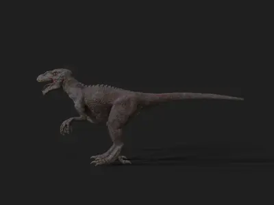 Dinosaurs Velociraptor Hybrid 3D model 3D model