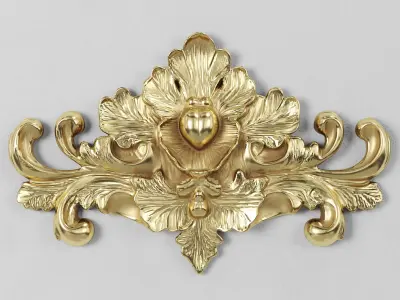 trimornament24 Low-poly 3D model