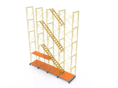 Scaffolding 3D model